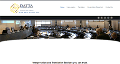Desktop Screenshot of dattausa.com