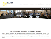 Tablet Screenshot of dattausa.com